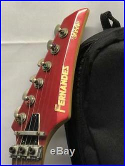 Electric guitar case FERNANDES SUSTAINER beutiful JAPAN rare useful EMS F/S
