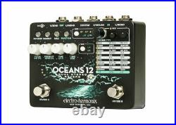 Electro-Harmonix Oceans 12 Dual Stereo Reverb Used FREE 2 DAY SHIP