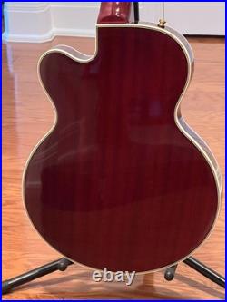 Epiphone Allen Woody Rumblekat Electric Bass Semi-Hollow Short Scale Hard Case