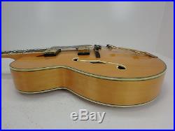 Epiphone Broadway Natural Vintage Style Archtop Electric Guitar