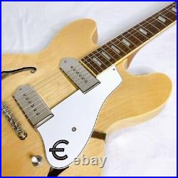 Epiphone Casino Blue label semi acoustic Guitar working perfect from Japan Epiphone Casino Blue label semi acoustic Guitar working perfect from Japan