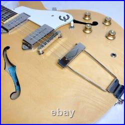 Epiphone Casino Blue label semi acoustic Guitar working perfect from Japan Epiphone Casino Blue label semi acoustic Guitar working perfect from Japan