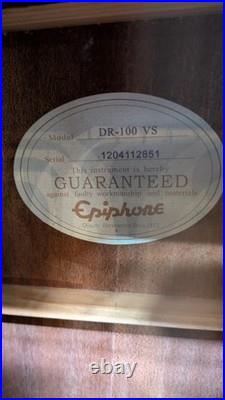 Epiphone DR-100 VS Dreadnought Acoustic Guitar- LOCAL PICKUP ONLY