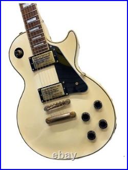 Epiphone Electric Guitar Les Paul Custom 2008 White HH Tan Used