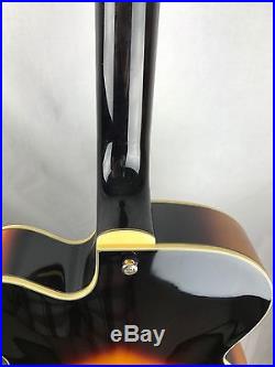 Epiphone Emperor Regent Electric Sunburst Hollow body Guitar with original Case