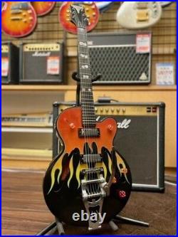 Epiphone Flamekat -Ebony with Flame Graphic- Hollow Body 2000 Electric Guitar
