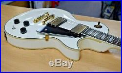 Epiphone Les Paul Custom Pro Alpine White Electric Guitar Free Shipping