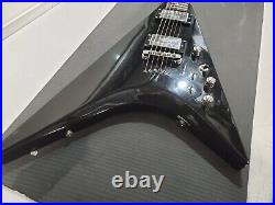 Epiphone RARE OFFSET FLYING V HOCKEY STICK HEADSTOCK. ACTIVE PICKUPS