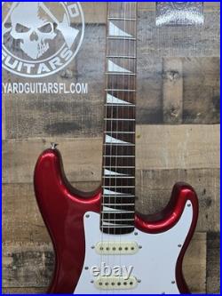 Epiphone S500 Electric Guitar red banana head stock. RARE