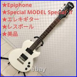 Epiphone Special II Electric Guitar White, Includes Soft Case, Used