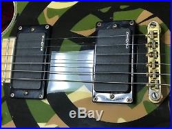 Epiphone Zakk Wylde Camo Les Paul Custom Camouflage Guitar EMG-HZ PPS 2586-2