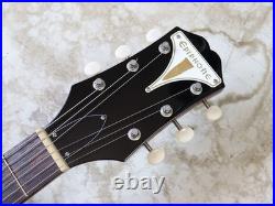 Epipone Crestwood Custom Used Mahogany body Cherry withSoft case Epipone Crestwood Custom Used Mahogany body Cherry withSoft case