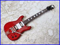 Epipone Crestwood Custom Used Mahogany body Cherry withSoft case Epipone Crestwood Custom Used Mahogany body Cherry withSoft case