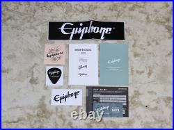 Epipone Crestwood Custom Used Mahogany body Cherry withSoft case Epipone Crestwood Custom Used Mahogany body Cherry withSoft case