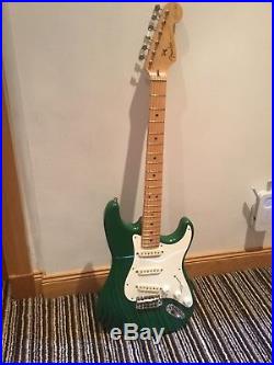 Eric Clapton Fender Strat-1989 -7 up green stratocaster
