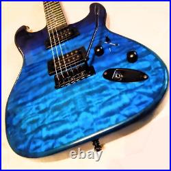 FAST SHIPPING? S Style Sea Foam Electric Guitar withSoft Case & Cable