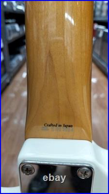 FENDER JAPAN MG65-86 Used 2008 Poplar body Maple neck Rosewood fingerboard White