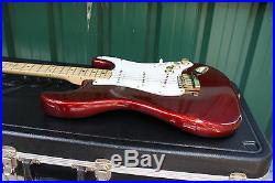 Fender Stratocaster Strat Gold The Strat 1980 81 Candy Apple Red Vintage USA