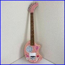 FERNANDES Electric Guitar ZO-3HK Hello Kitty Pink Sanrio Tested