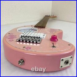 FERNANDES Electric Guitar ZO-3HK Hello Kitty Pink Sanrio Tested