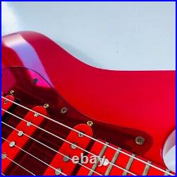FERNANDES LA-85KK Electric guitar ST type Red 6 String L'Arc en Ciel's Ken japan