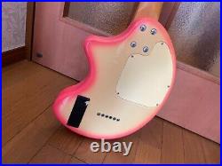 FERNANDES ZO-3 Electric Guitar Pink Burst Used with Soft Case