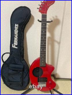FERNANDES ZO-3 Electric Guitar With Built-In Amplifier Red Zo3 Zosan