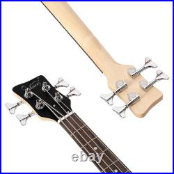 FREE SHIPPING? Short Scale W Style Electric Bass Guitar + 2 Jazz Style Pups