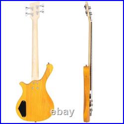 FREE SHIPPING? Short Scale W Style Electric Bass Guitar + 2 Jazz Style Pups