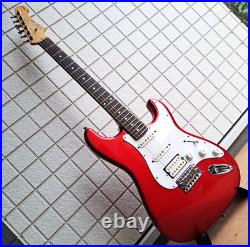 FUJIGEN FGN JST-5RH Stratocaster Type Red Used Electric Guitar F/S From Japan