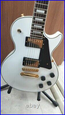 FUJIGEN NLC100 White Electric Guitars from JAPAN