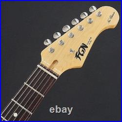 FUJIGEN Neo Classic Series NST12RAL Used Alder body Black withGig case