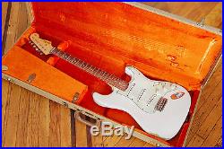 Fender 1960 Relic Stratocaster Custom Shop Electric Guitar Olympic White Mint