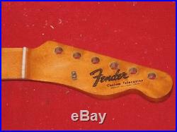 Fender 1965 Maple Custom Telecaster Neck
