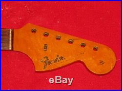 Fender 1966 USA Laminated Indian Rosewood Stratocaster Neck
