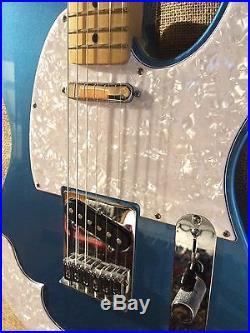 Fender 2011 Standard Telecaster Electric Guitar Blue Used