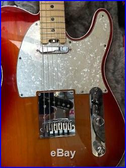 Fender American Elite Telecaster, Maple, Aged Cherry Burst