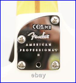 Fender American Professional II Stratocaster 6-String Electric Guitar White Fender American Professional II Stratocaster 6-String Electric Guitar White
