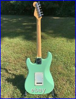 Fender American Standard Stratocaster 1996 Surf Green with Matching Headstock