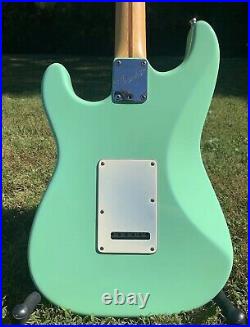 Fender American Standard Stratocaster 1996 Surf Green with Matching Headstock