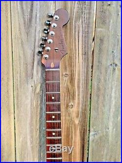 Fender American Standard Stratocaster All Rosewood Guitar Neck with Locking Tuners