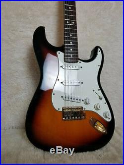 Fender American Stratocaster with Custom Shop Texas Specials Strat USA Sunburst