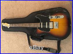 Fender Blacktop Telecaster BARITONE Guitar- 3-Color Sunburst
