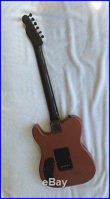 Fender Contemporary Telecaster 1986 Burnt Burgundy Mist Guitar made in Japan