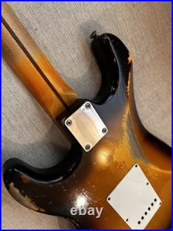 Fender Custom Shop 1957 Stratocaster Relic Two Tone Sunburst