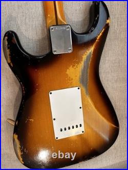 Fender Custom Shop 1957 Stratocaster Relic Two Tone Sunburst
