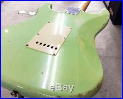 Fender Custom Shop 1960 Stratocaster Relic Surf Green Used