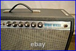 Fender Deluxe Reverb 1973 Amplifier New Cabinet Amp Vintage