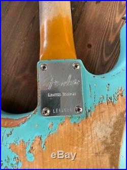 Fender FSR American Vintage'62 Stratocaster Tropical Turquoise AVRI Heavy Relic