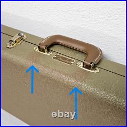 Fender / G&G Brown Hardshell Case for Jazzmaster / Jaguar USA Guitar